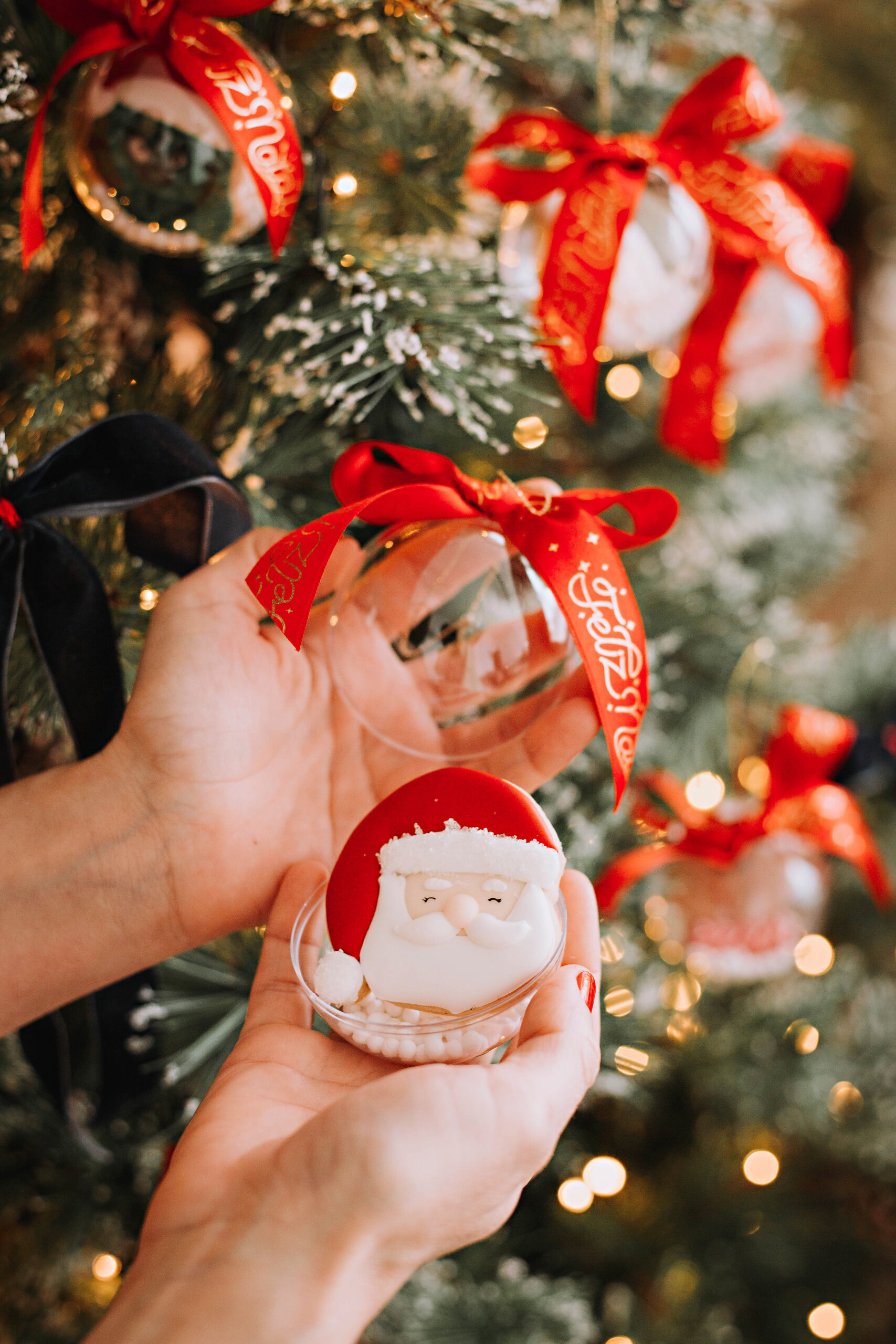 Bola de Natal Papai Noel