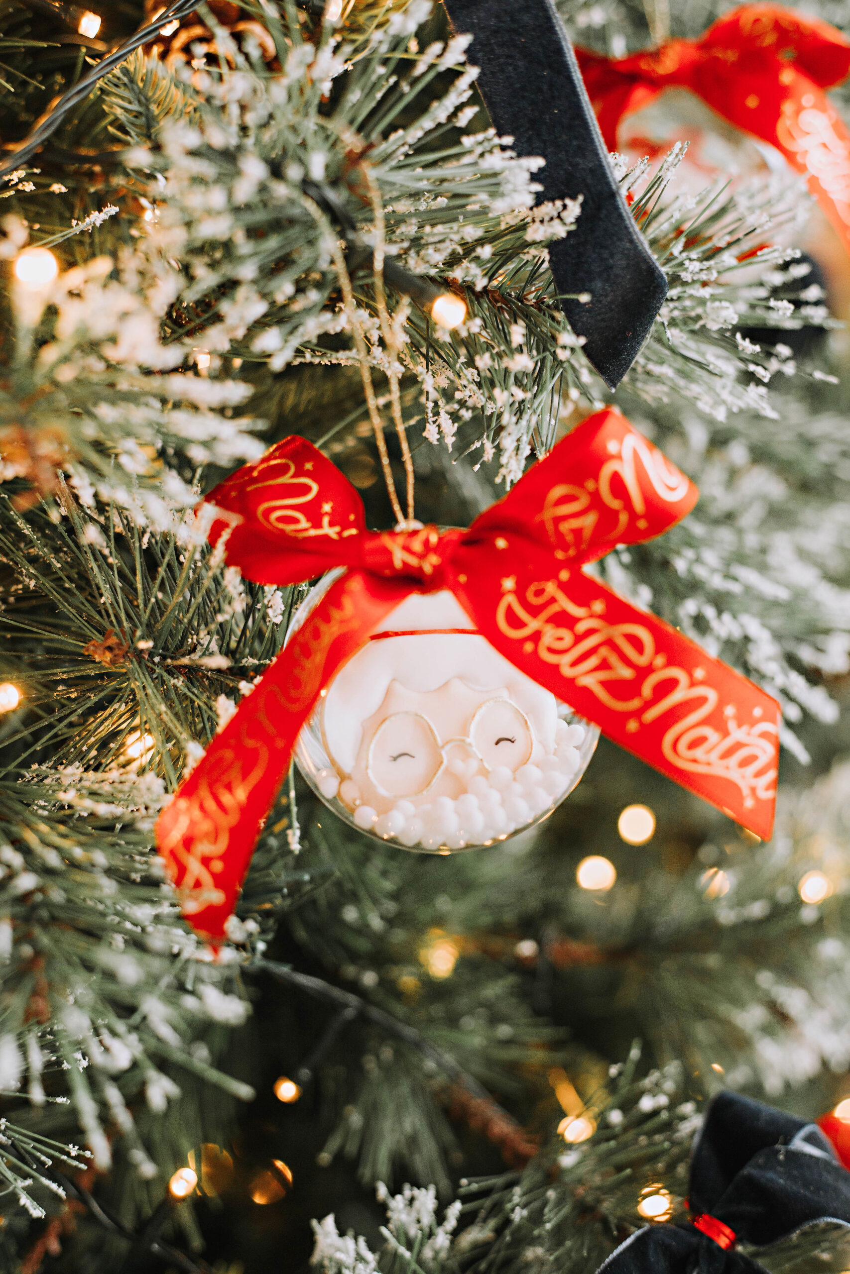 Bola de Neve Mãe Noel