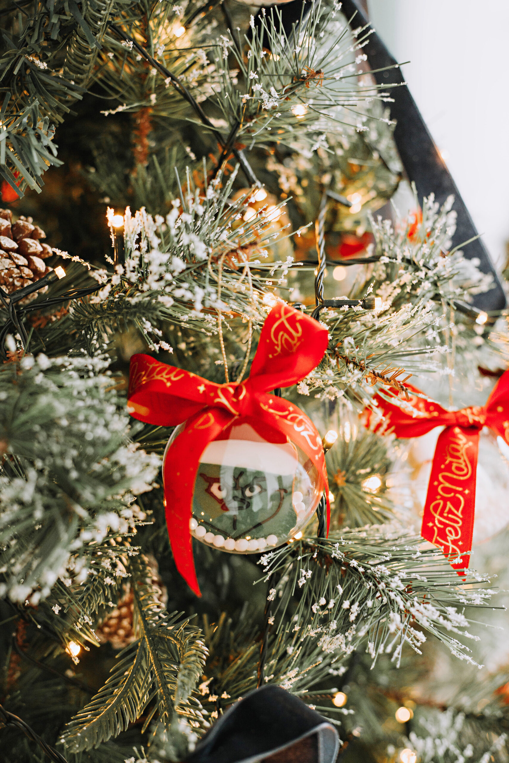 Bola de natal Grinch